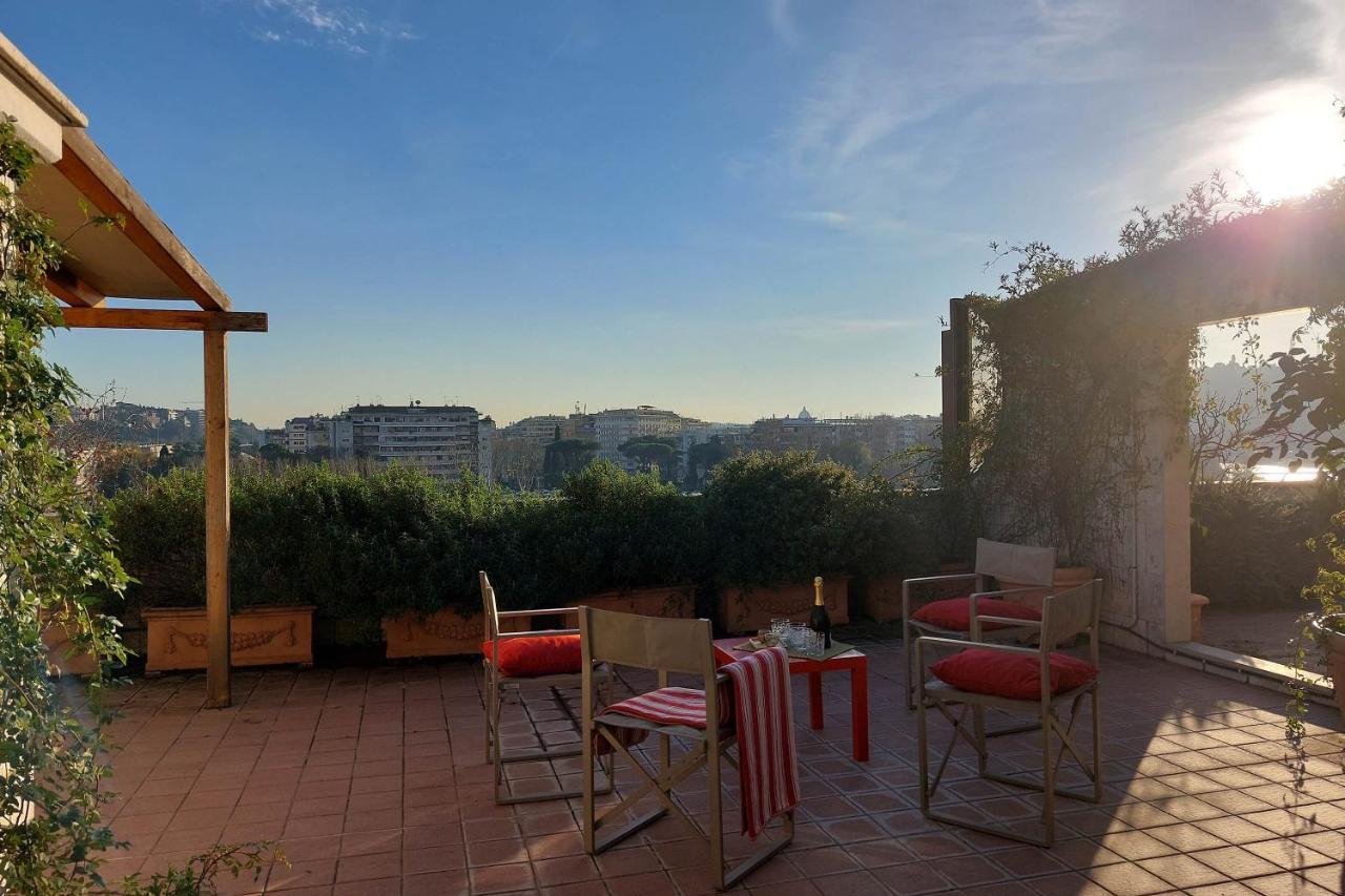 דירות רומא Beautiful Loft In Ponte Milvio With Terrace מראה חיצוני תמונה