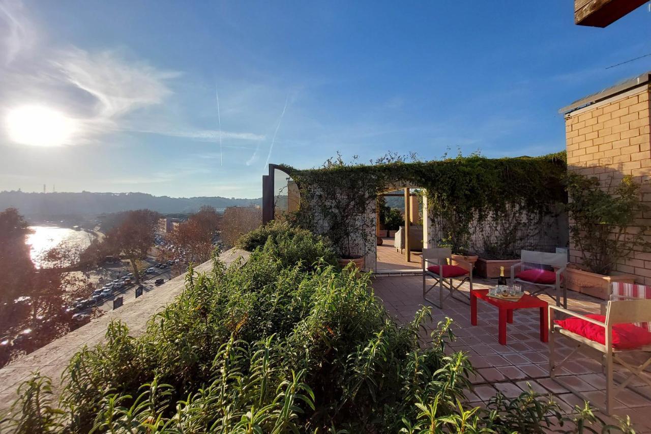 דירות רומא Beautiful Loft In Ponte Milvio With Terrace מראה חיצוני תמונה