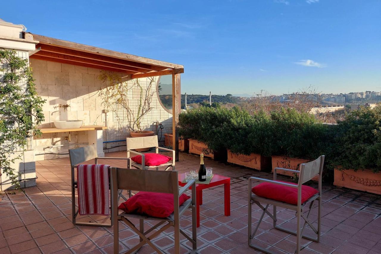 דירות רומא Beautiful Loft In Ponte Milvio With Terrace מראה חיצוני תמונה