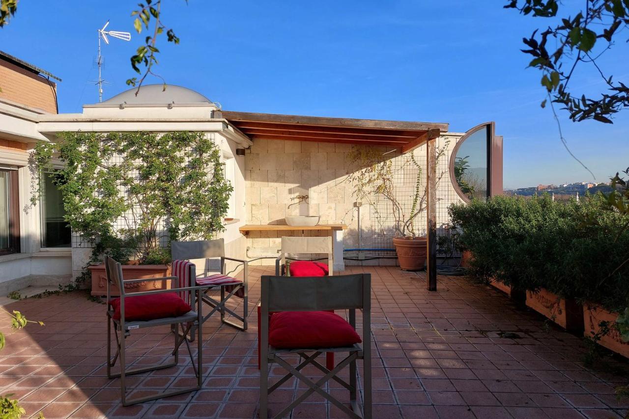 דירות רומא Beautiful Loft In Ponte Milvio With Terrace מראה חיצוני תמונה