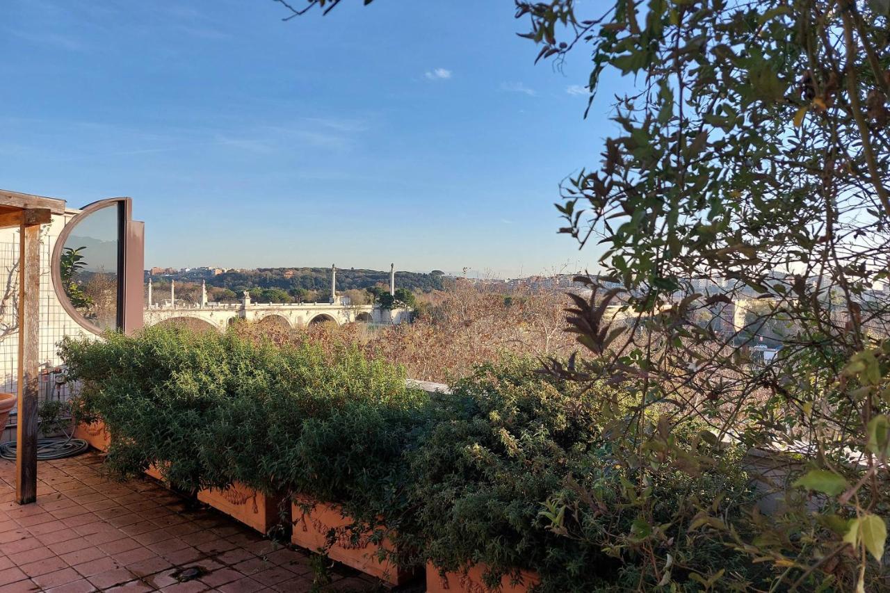 דירות רומא Beautiful Loft In Ponte Milvio With Terrace מראה חיצוני תמונה
