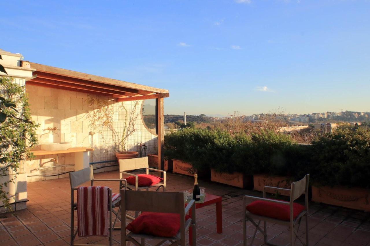 דירות רומא Beautiful Loft In Ponte Milvio With Terrace מראה חיצוני תמונה
