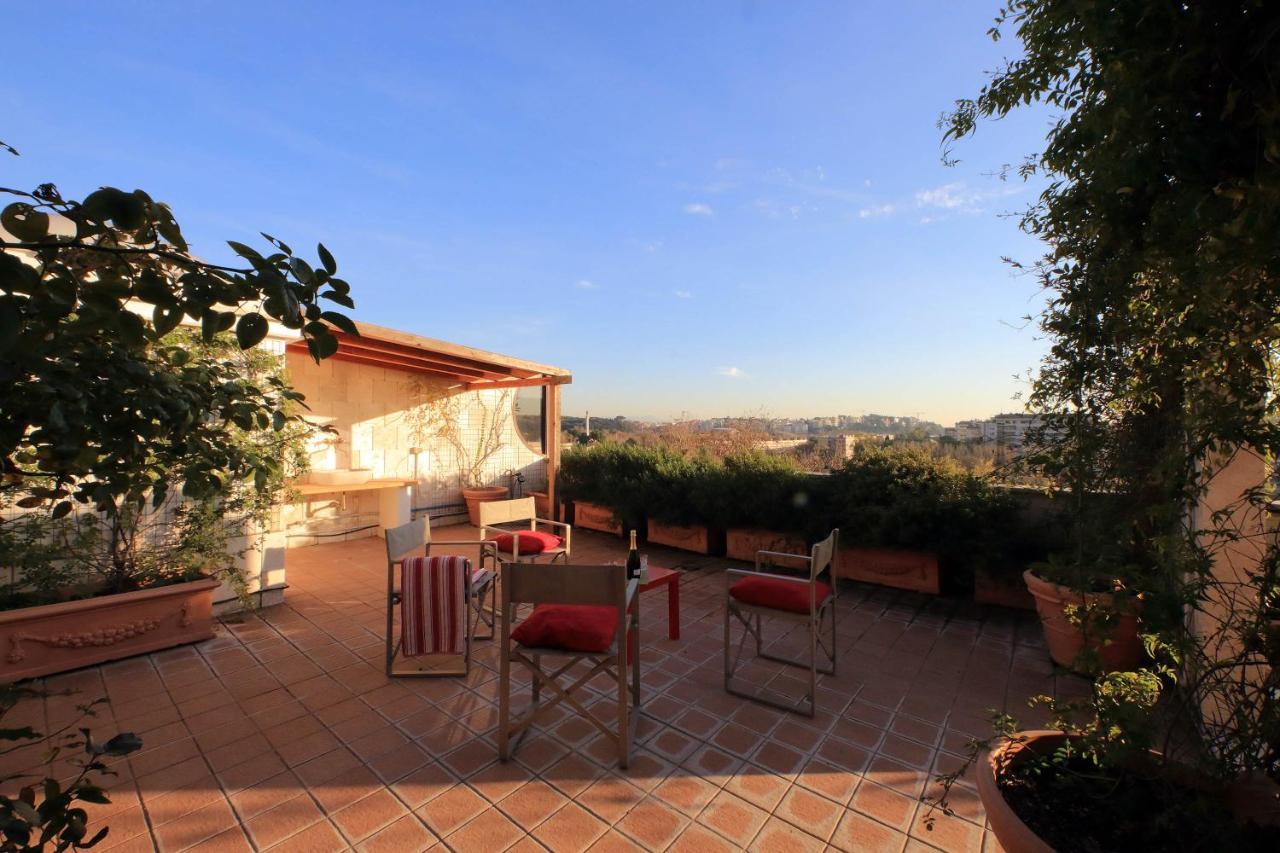 דירות רומא Beautiful Loft In Ponte Milvio With Terrace מראה חיצוני תמונה