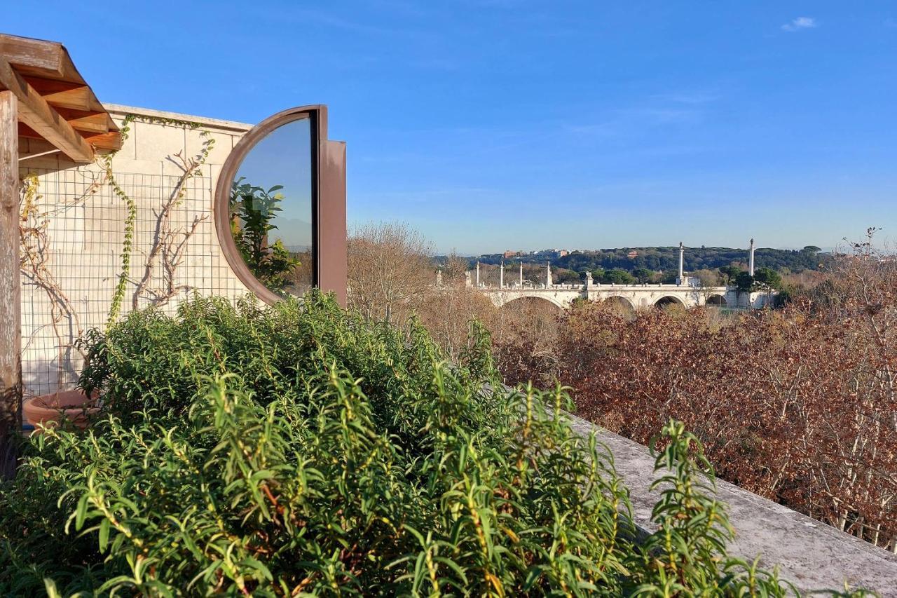 דירות רומא Beautiful Loft In Ponte Milvio With Terrace מראה חיצוני תמונה