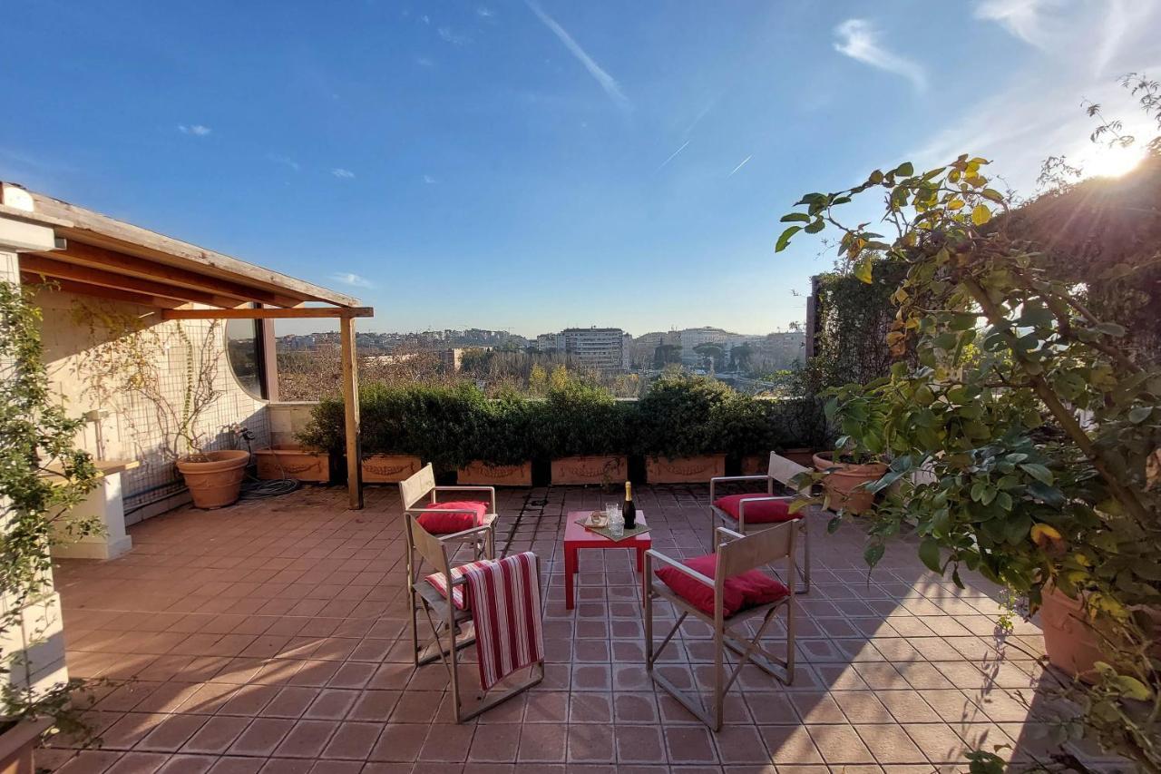 דירות רומא Beautiful Loft In Ponte Milvio With Terrace מראה חיצוני תמונה