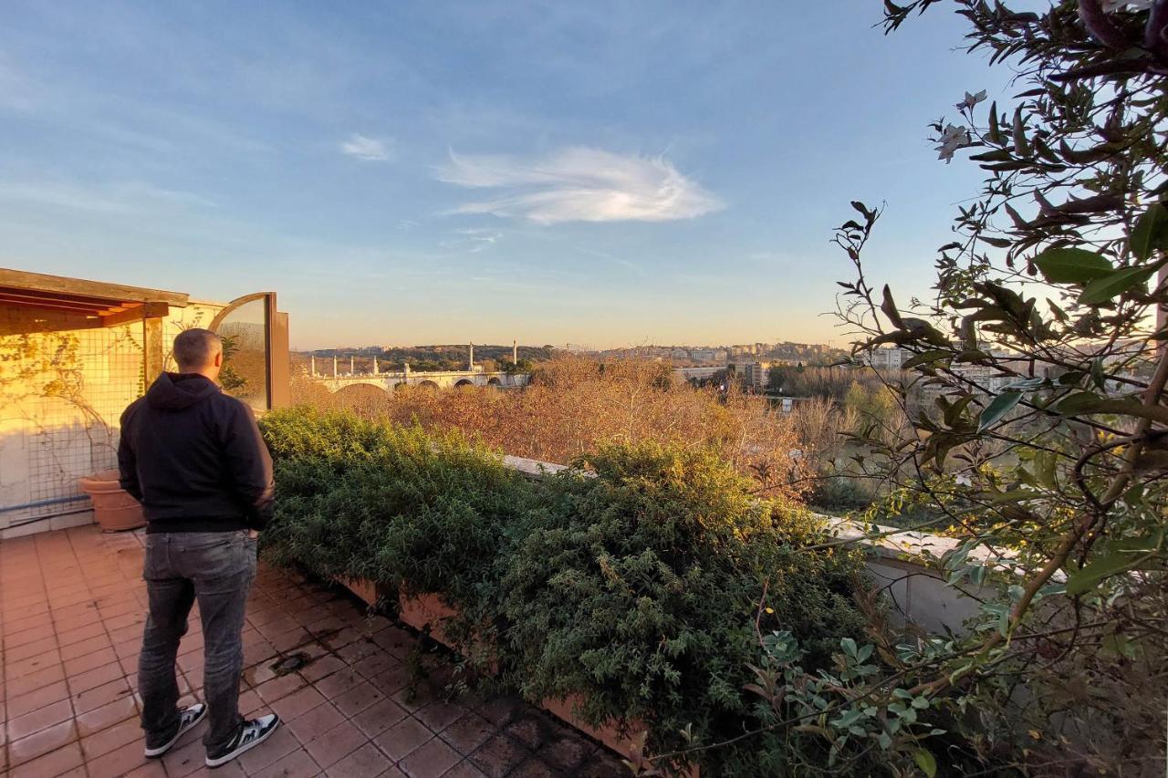 דירות רומא Beautiful Loft In Ponte Milvio With Terrace מראה חיצוני תמונה