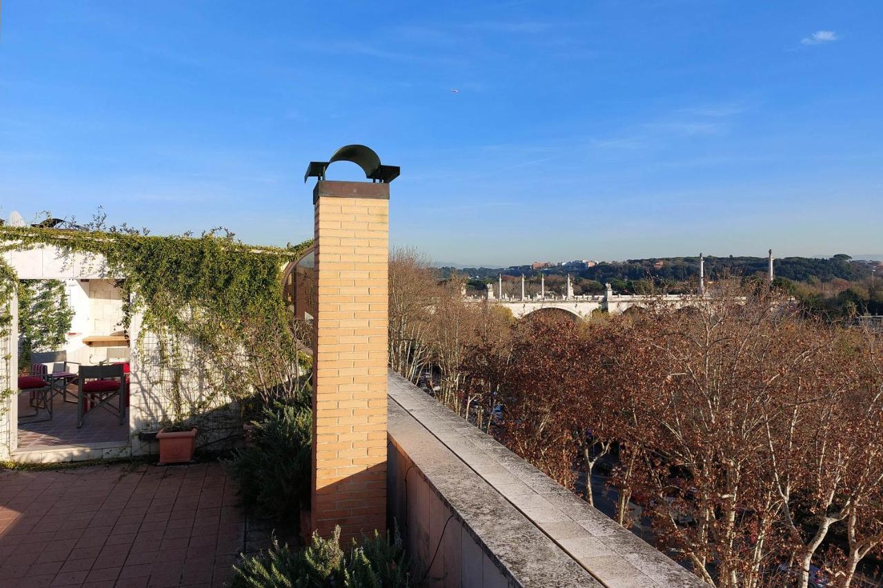 דירות רומא Beautiful Loft In Ponte Milvio With Terrace מראה חיצוני תמונה