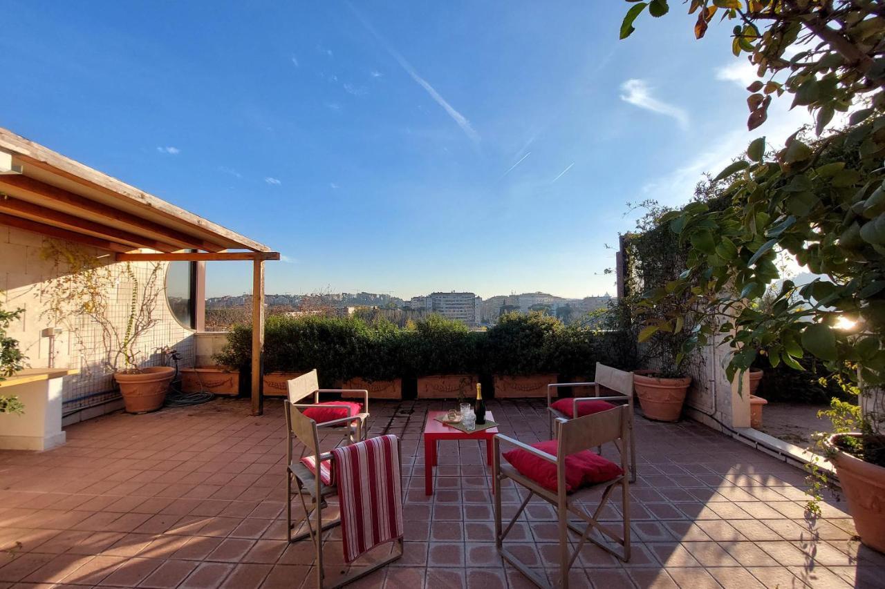 דירות רומא Beautiful Loft In Ponte Milvio With Terrace מראה חיצוני תמונה